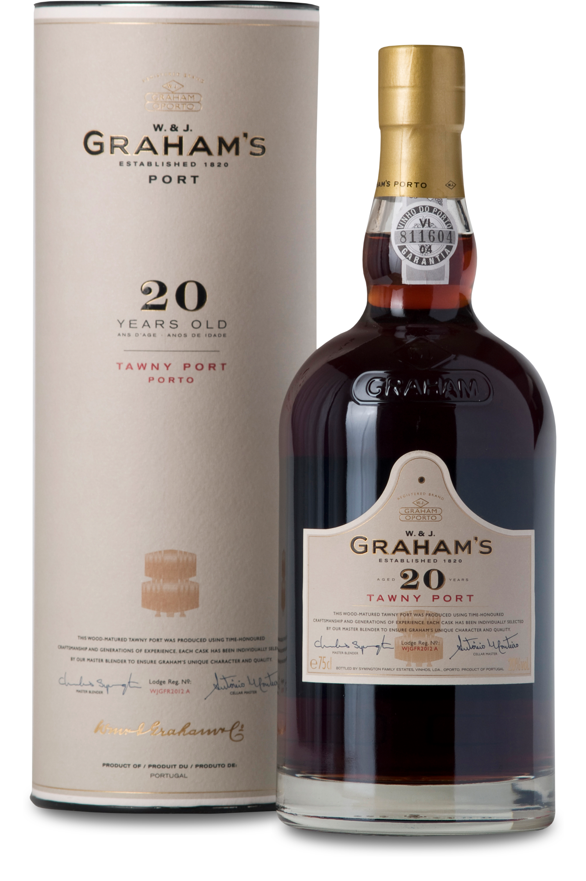 20 Years Old Tawny inkl. æske, Graham's